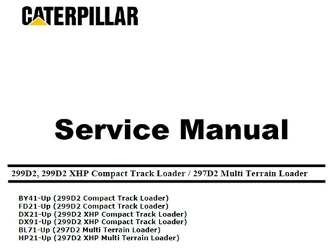 cat skid steer service intervals|299D2 / 299D2 XHP Maintenance & Service .